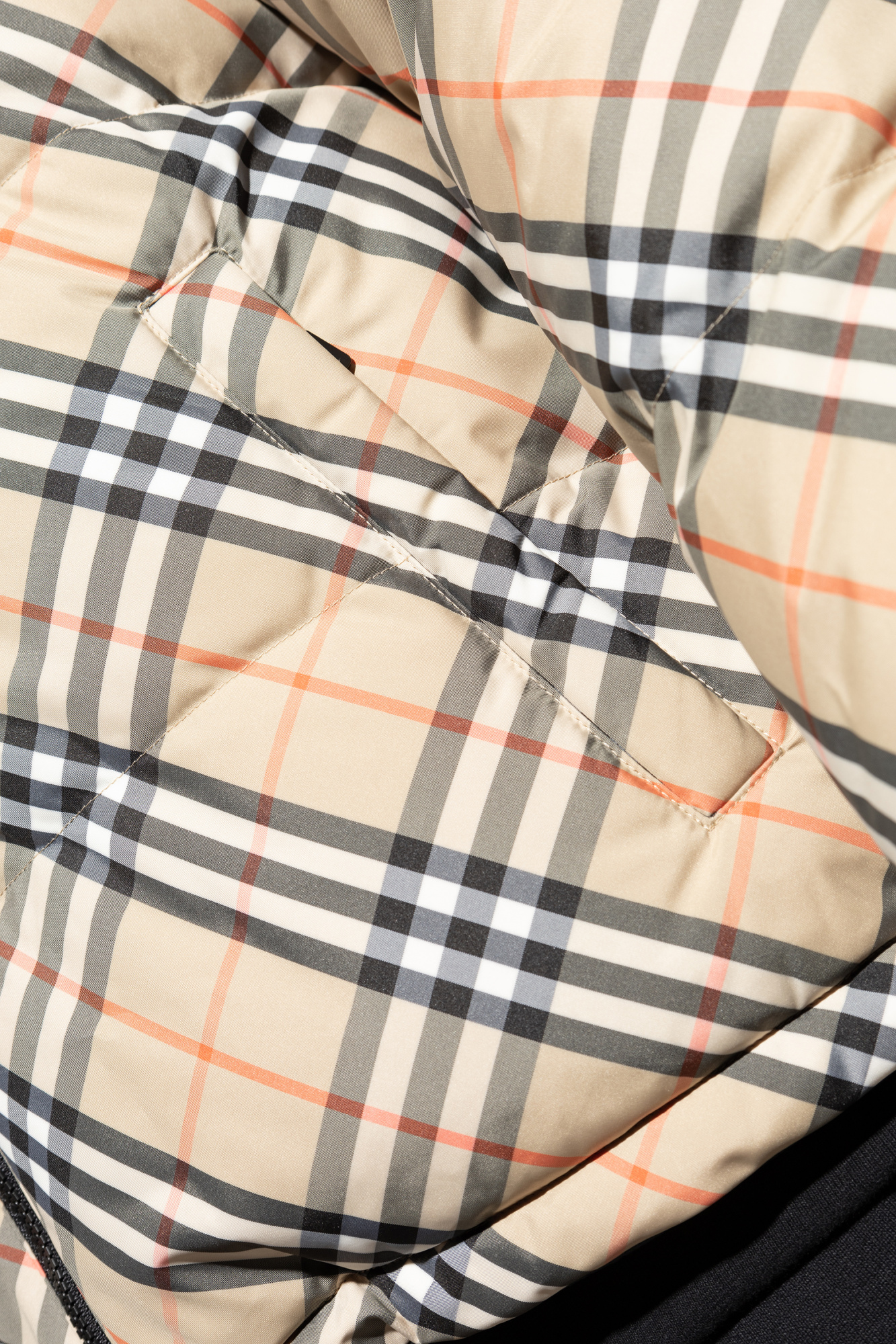 Beige Reversible down jacket Burberry - Vitkac Slovakia